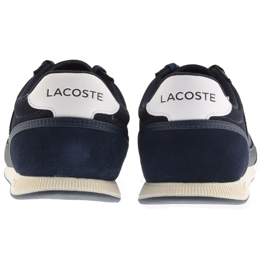 Alternative Image for ProductLacoste Menerva 120 1 CMA Trainers Navy2